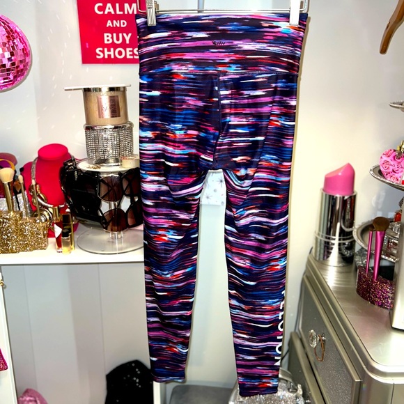 Peloton x Wear It To Heart Reversible Melody High Waist Leggings Size Medium - Picture 7 of 9